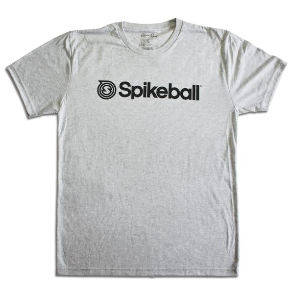 Classic Spikeball Tee w/ Small Back Logo - White