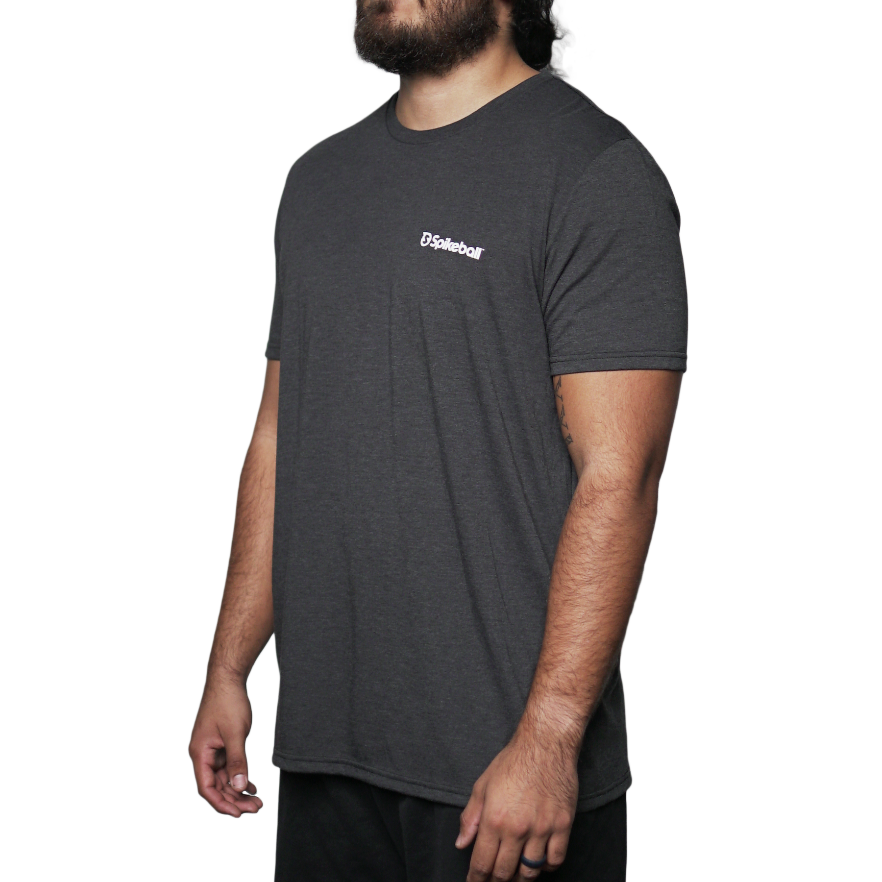T-shirt classique à petit logo - Onyx