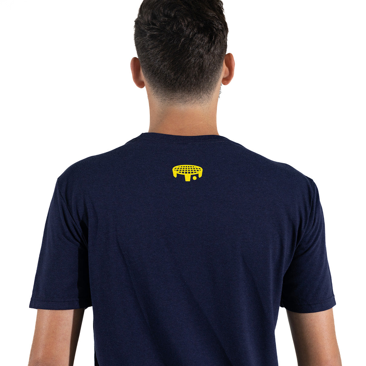 T-shirt classique à petit logo - Marine