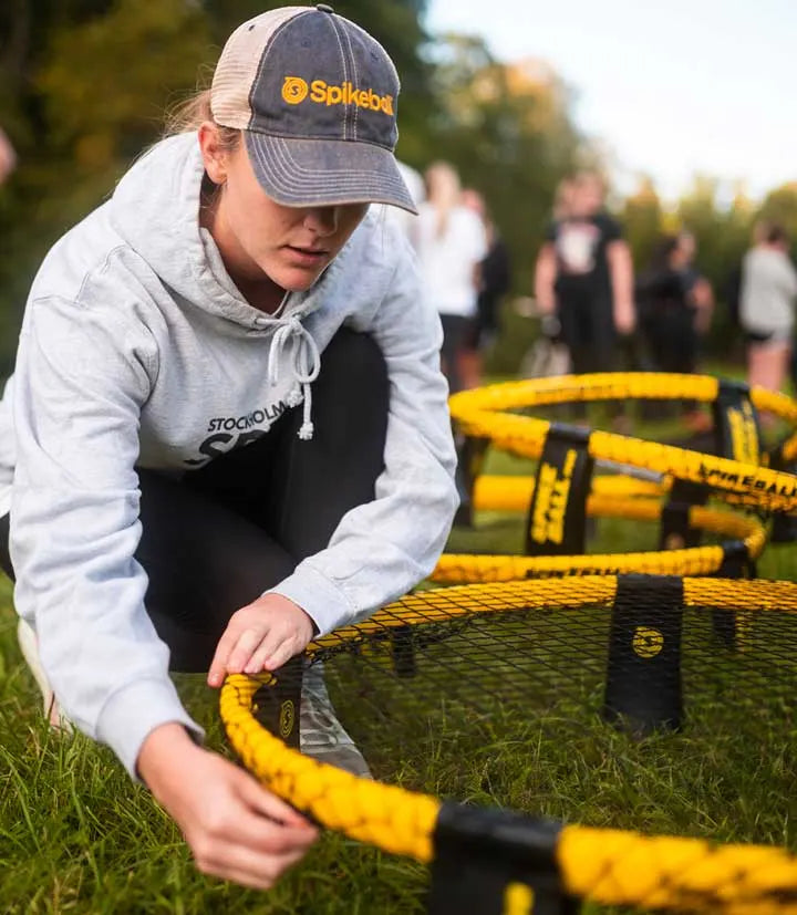 Spikeball Inc. on Instagram: Spikeball MAMMOTH 👀 Sleeker, stronger, and  thicker than a snicker… this thing does not mess around. Taller frame and  bigger ball = MAMMOTH RALLIES. Designed & built in