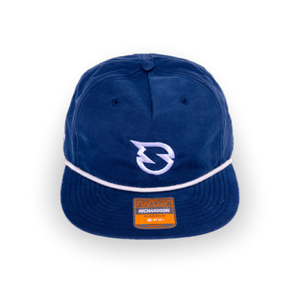 Clean Hit Hat - Rope Edition – Snapback No. 02 - Deep Blue