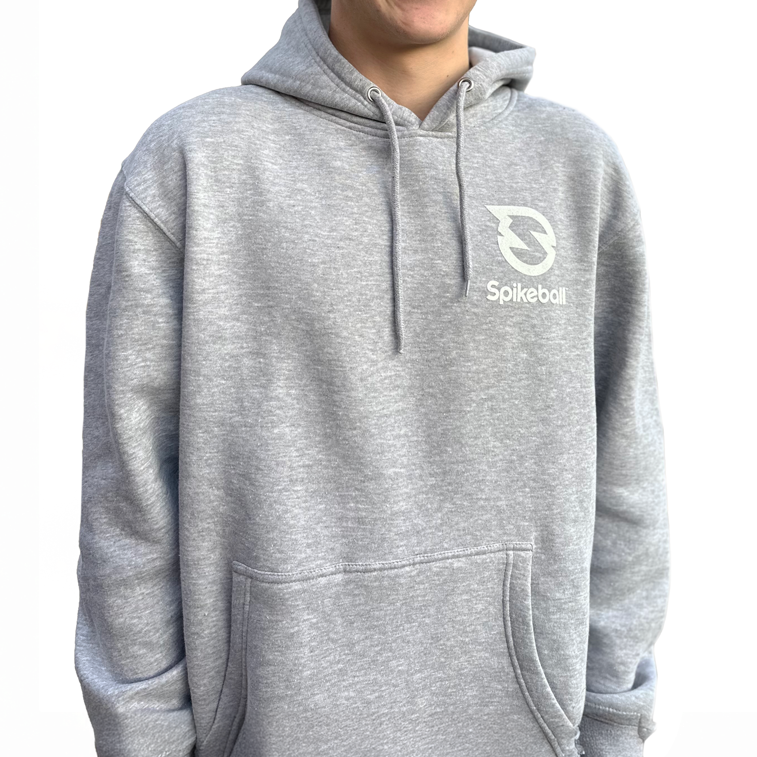 Signature Patch Hoodie Gray